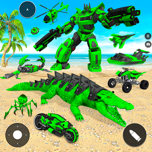 Krokodil-Tier-Roboter-Spiele Mod