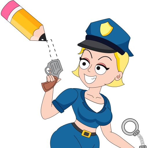Draw Police - Knifflige Rätsel Mod